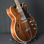 gibson ES150D body is thicker than an ES335 but nothing like a charlie christian model